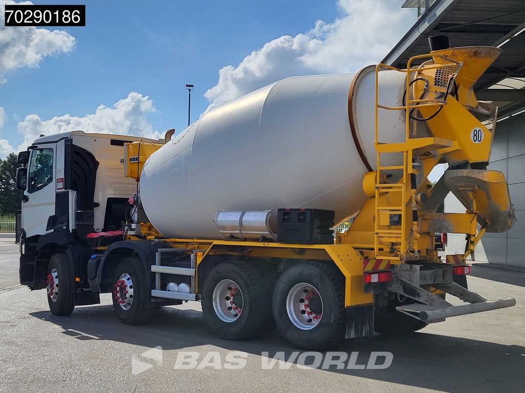 Renault C 430 8X4 9m3 Liebherr Mixer Steelsuspension Automatic Euro 6