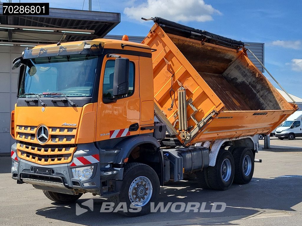 Mercedes Arocs 3345 6X6 11m3 Meiller Mixer Steelsuspension Big-Axle Euro 6