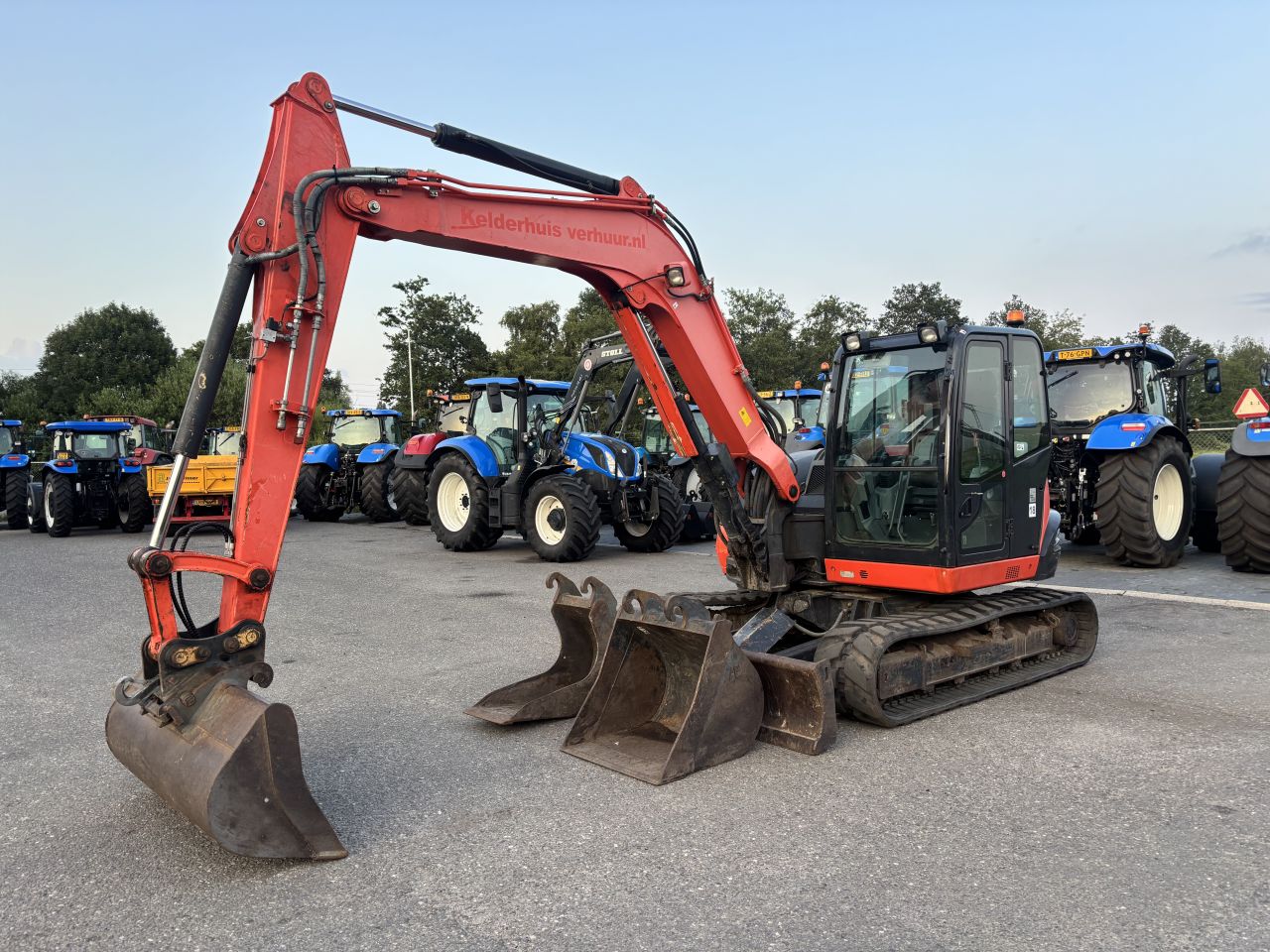 Kubota KX080-4