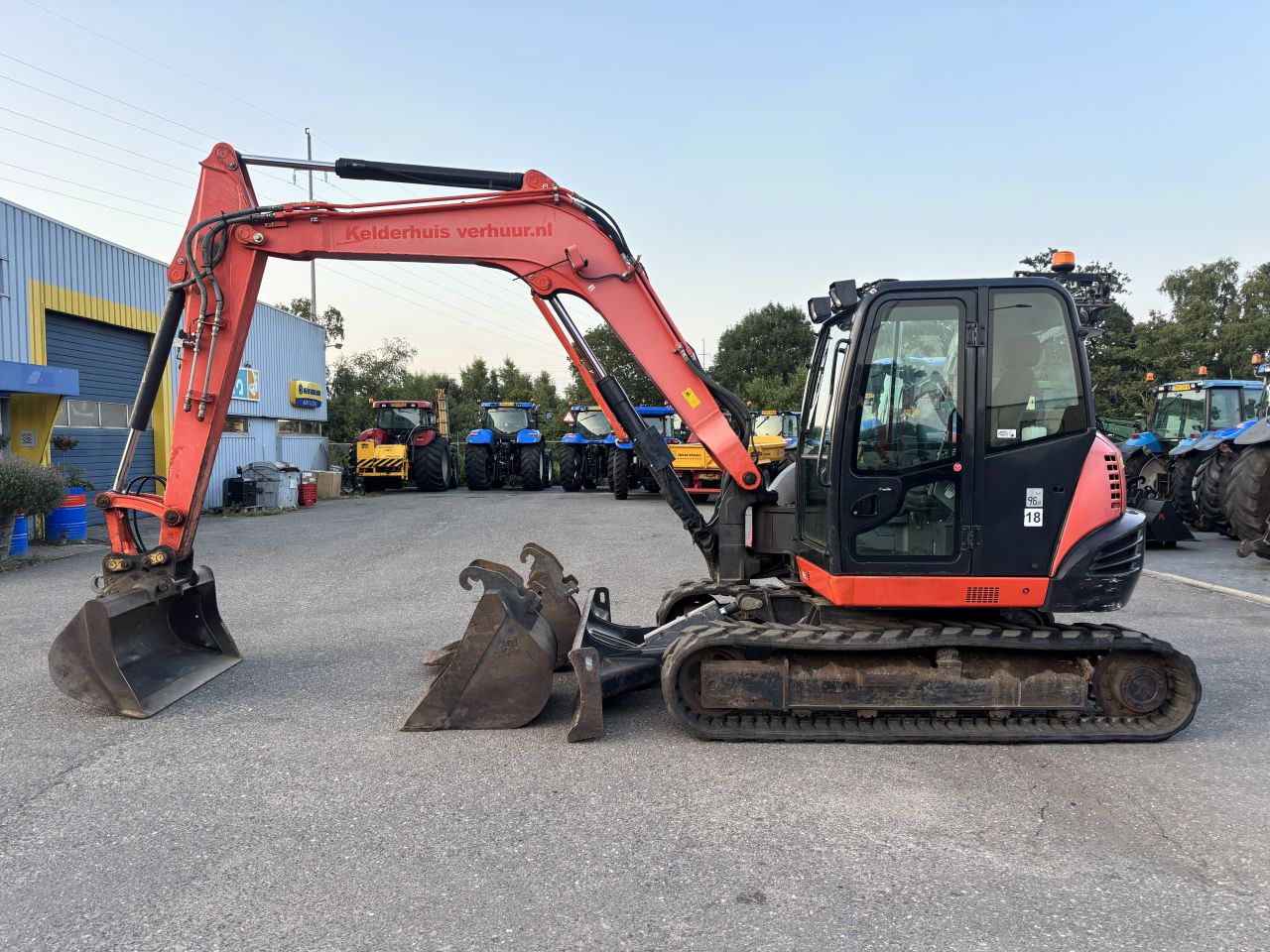 Kubota KX080-4