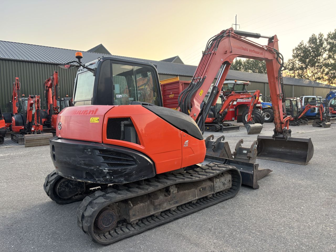 Kubota KX080-4