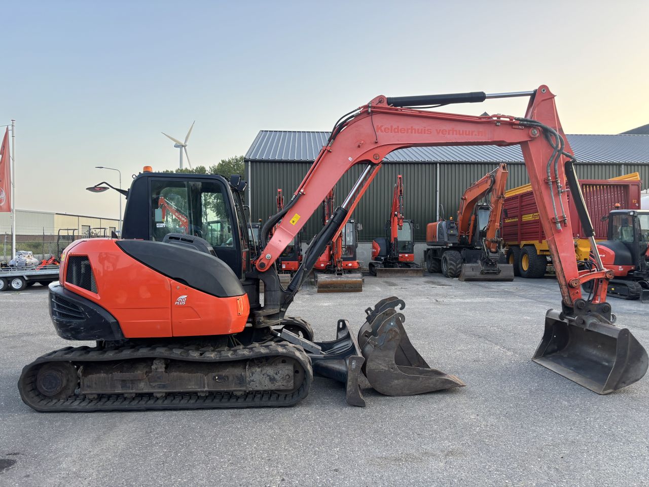 Kubota KX080-4