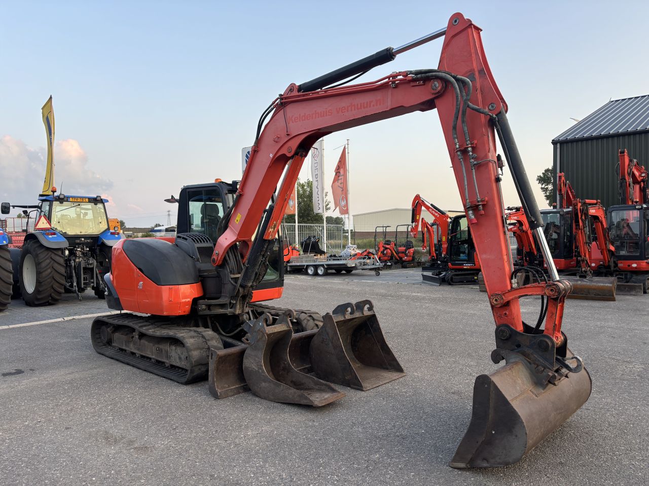Kubota KX080-4