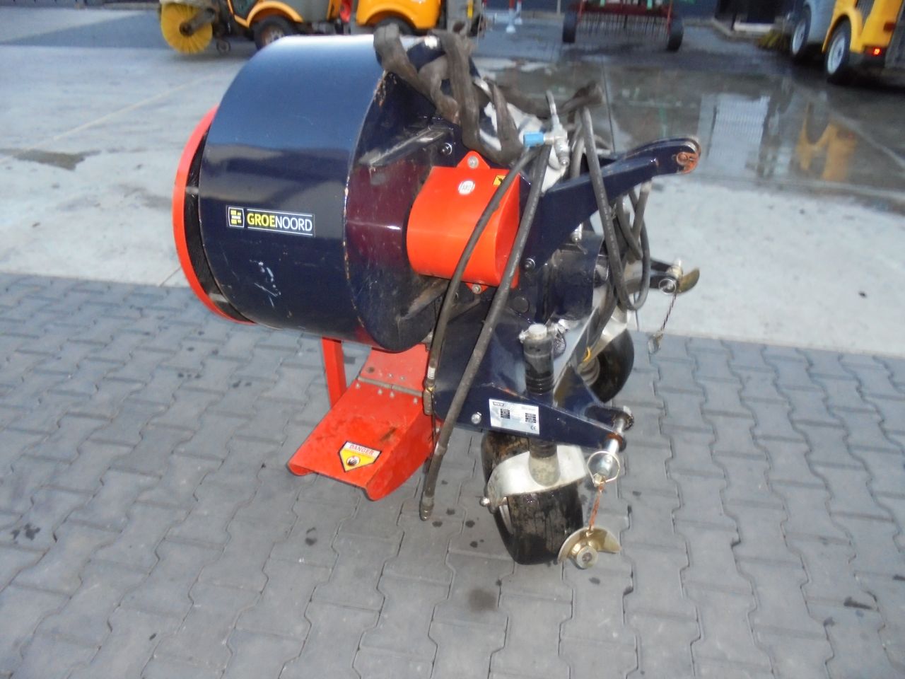 Trilo hydr front bladblazer