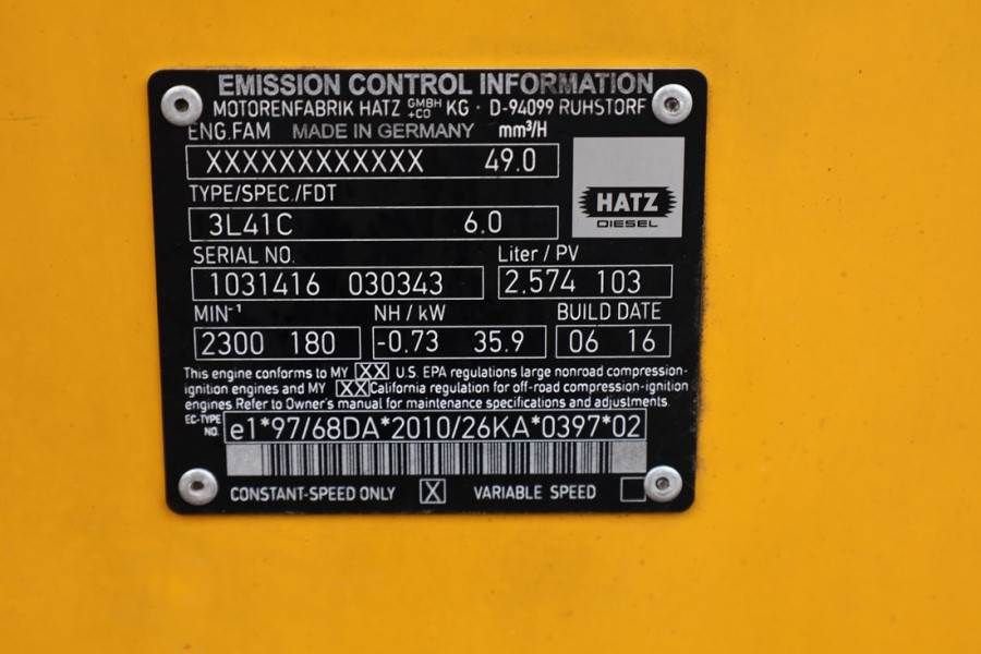 Liftlux SL205-25D4WDS/P Diesel, 4x4 Drive, Hydraulic Deck