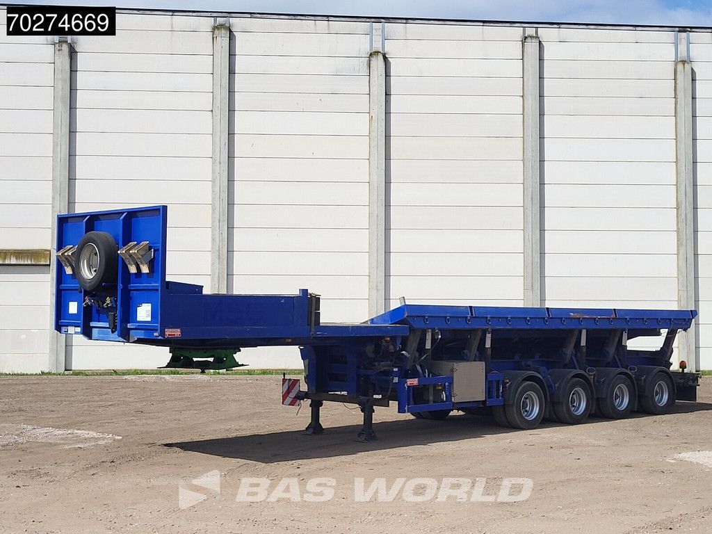 Schmidt SPT/65/Z/2,6 4 axles Schraglader Lift + Lenkachse
