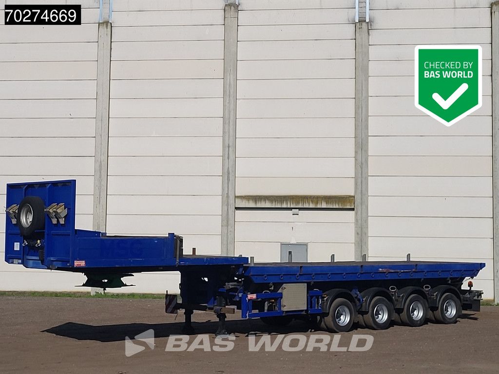 Schmidt SPT/65/Z/2,6 4 axles Schraglader Lift + Lenkachse