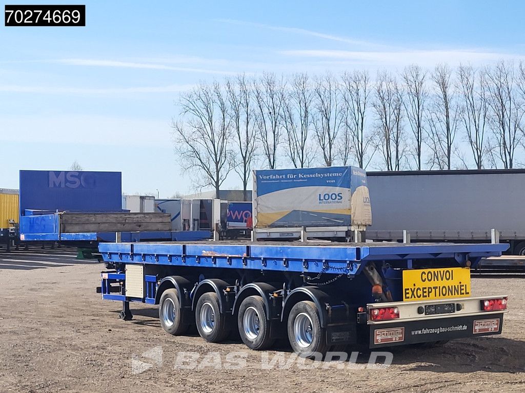 Schmidt SPT/65/Z/2,6 4 axles Schraglader Lift + Lenkachse