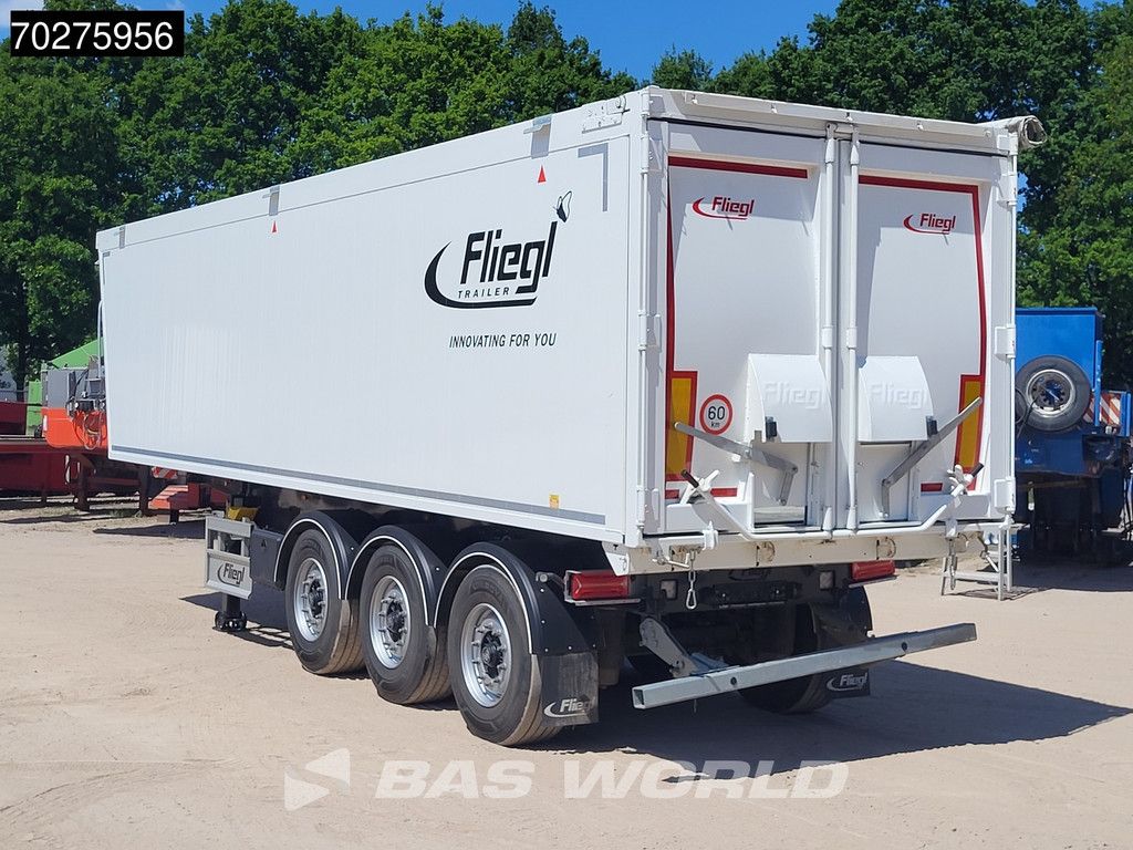 Fliegl SDS02 3 assen 50m3 ALU Liftachse