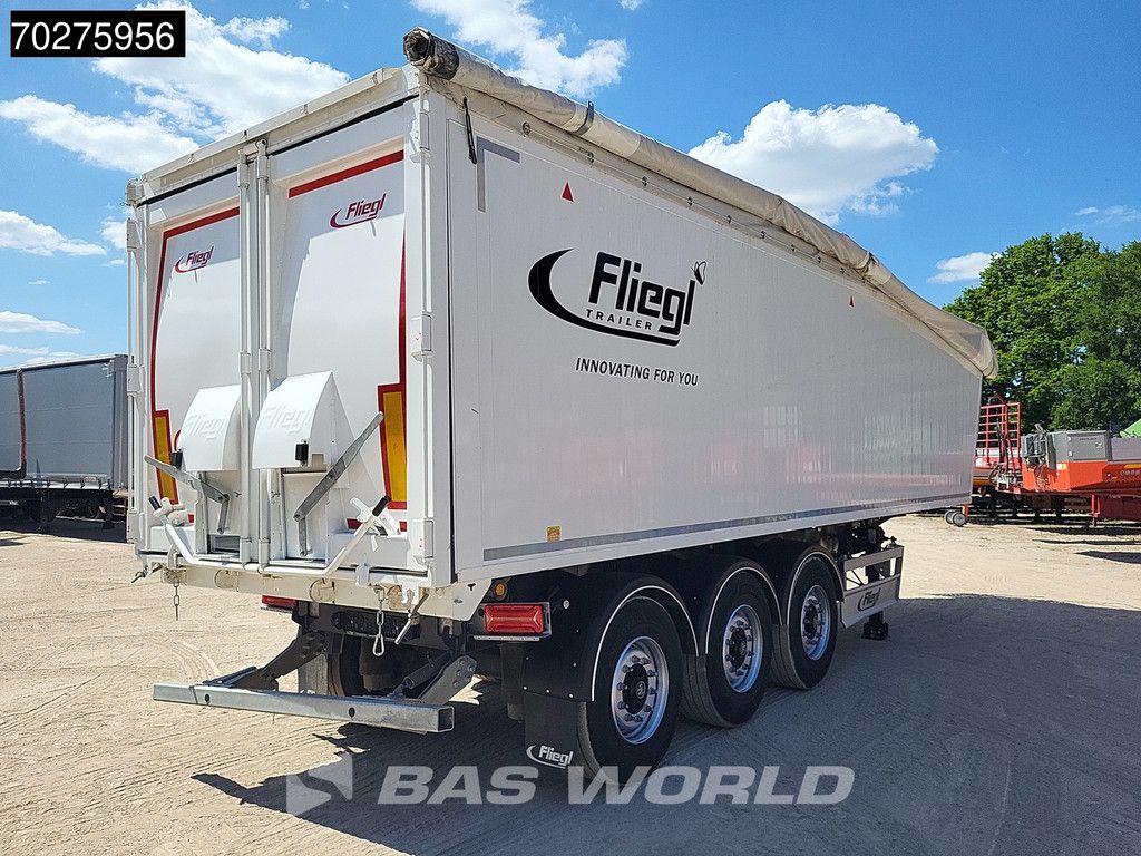 Fliegl SDS02 3 assen 50m3 ALU Liftachse