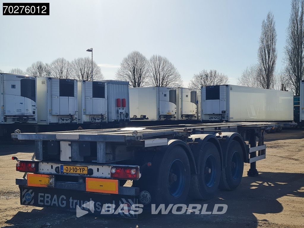 Groenewegen 30CC-14-27 Liftachse NL-Trailer 20ft. 30ft.
