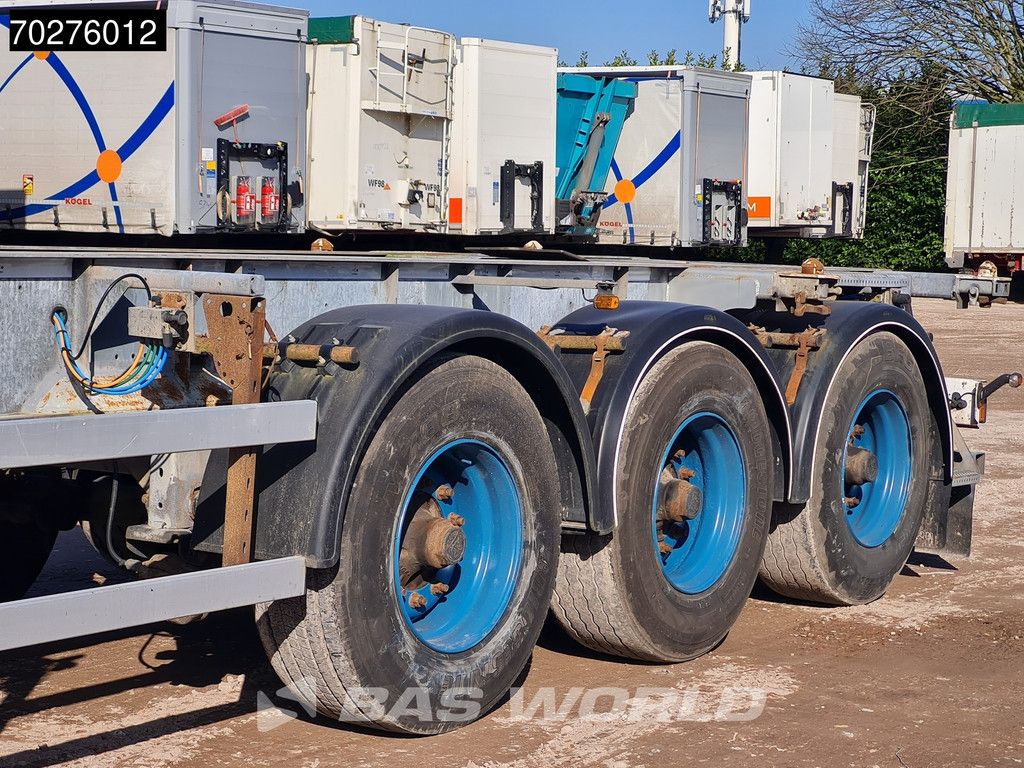 Groenewegen 30CC-14-27 Liftachse NL-Trailer 20ft. 30ft.