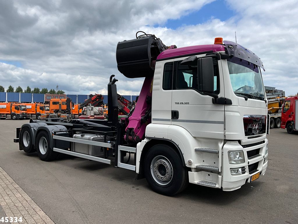MAN TGS 28.320 Palfinger 15 Tonmeter Z-kraan Just 105.229 km!
