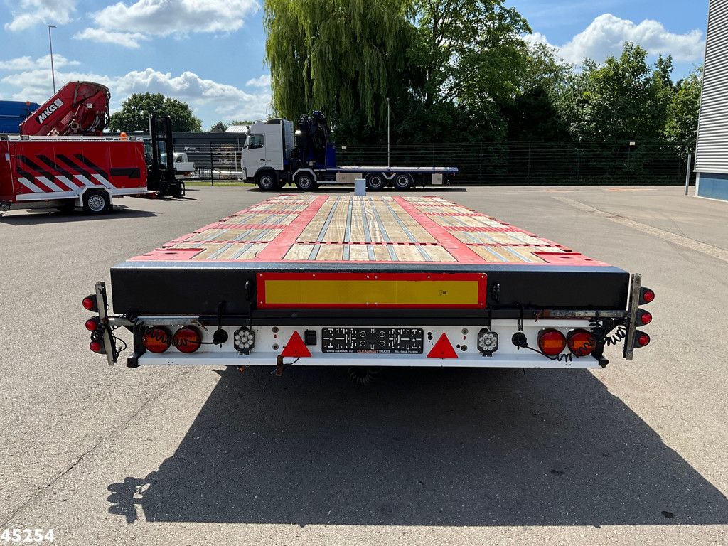 Kel-Berg 3-assige vlakke aanhangwagen