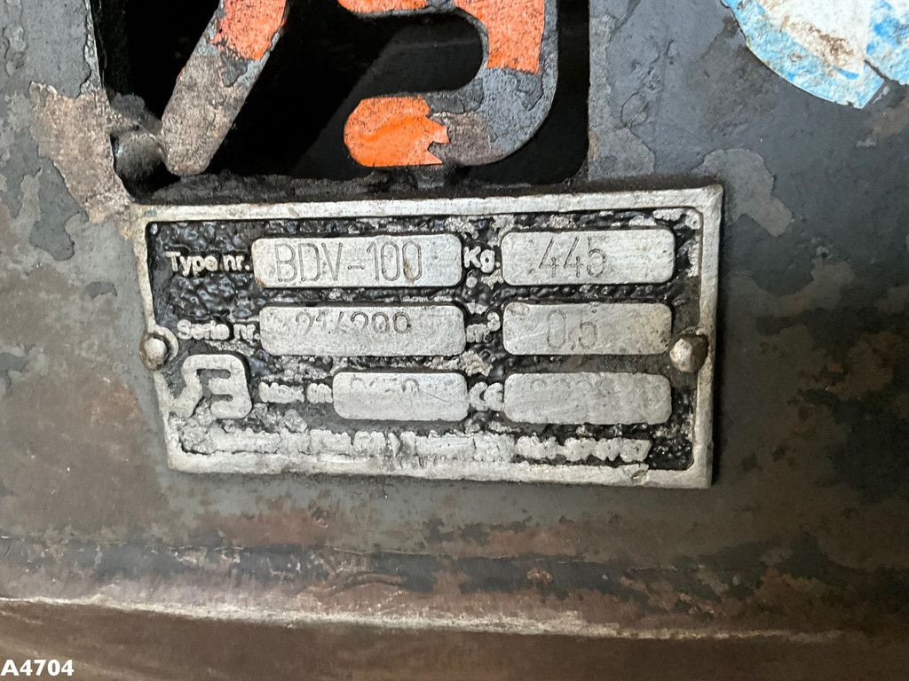 Bakker open schalen knijper