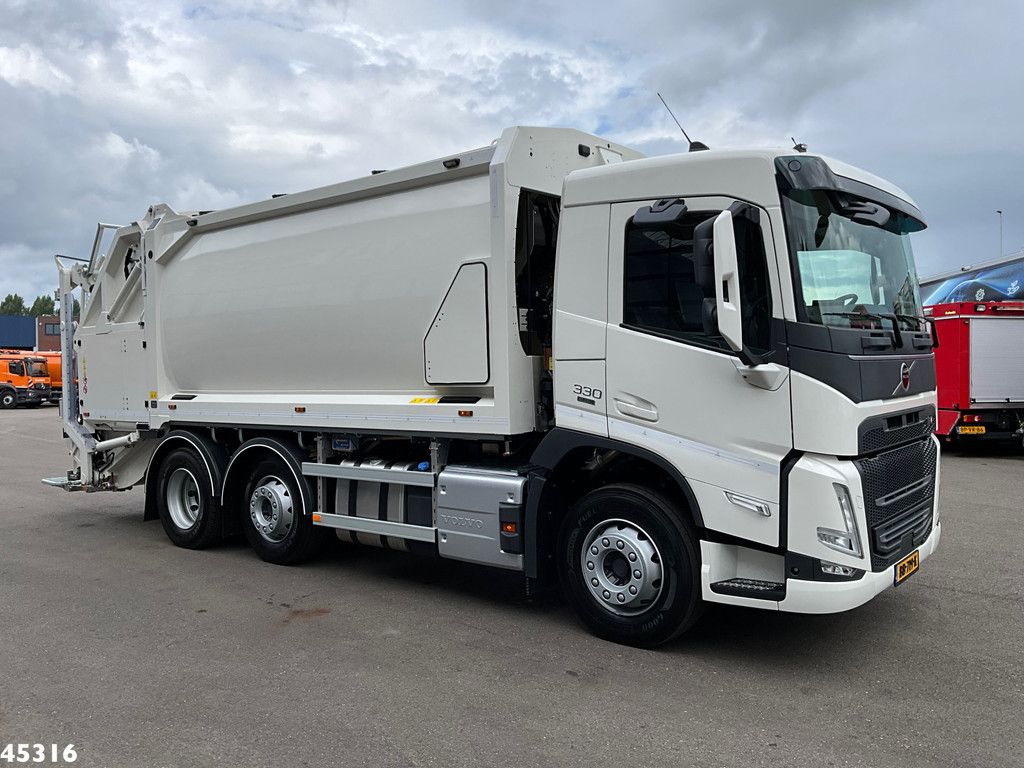 Volvo FM 330 Euro 6 Geesink 20m³ with Welvaarts weighing system