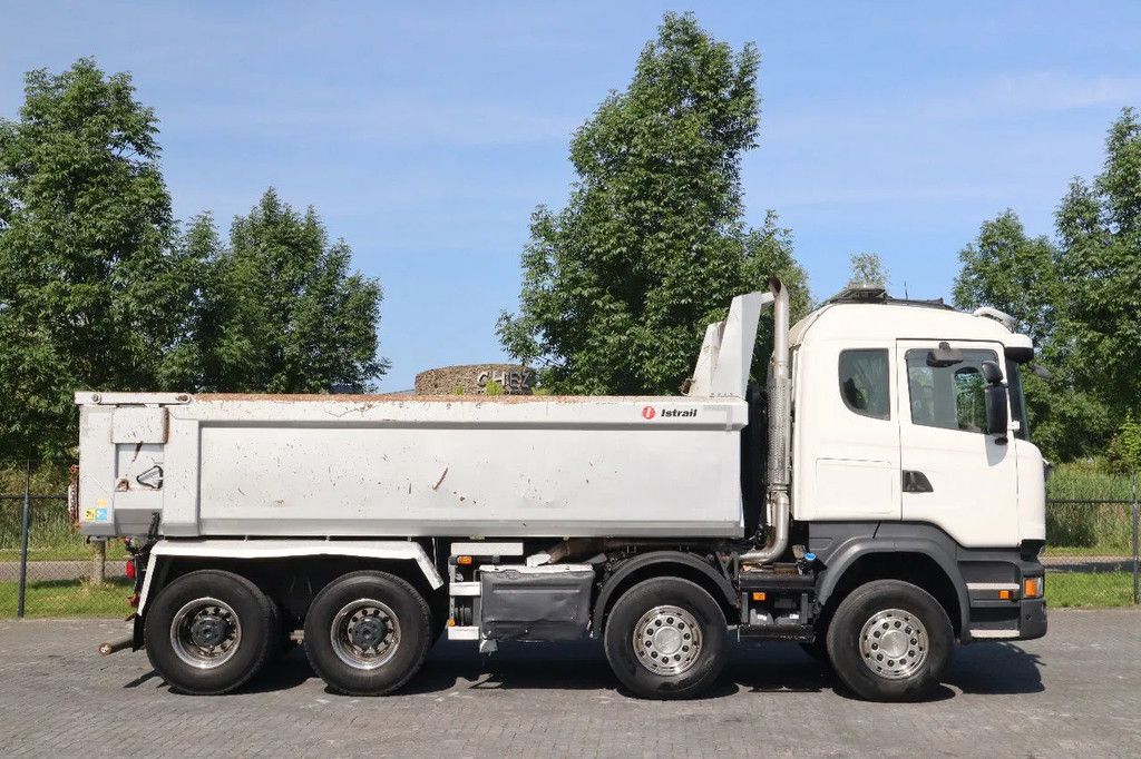 Scania R580 V8 | 8X4 | FULL STEEL | BIG AXLES | RETARDER | EURO 6