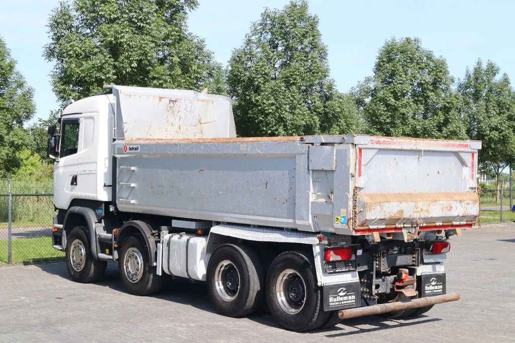 Scania R580 V8 | 8X4 | FULL STEEL | BIG AXLES | RETARDER | EURO 6