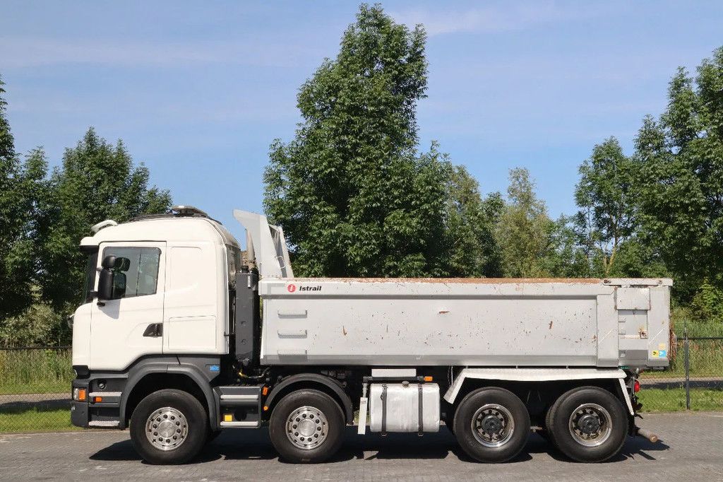 Scania R580 V8 | 8X4 | FULL STEEL | BIG AXLES | RETARDER | EURO 6