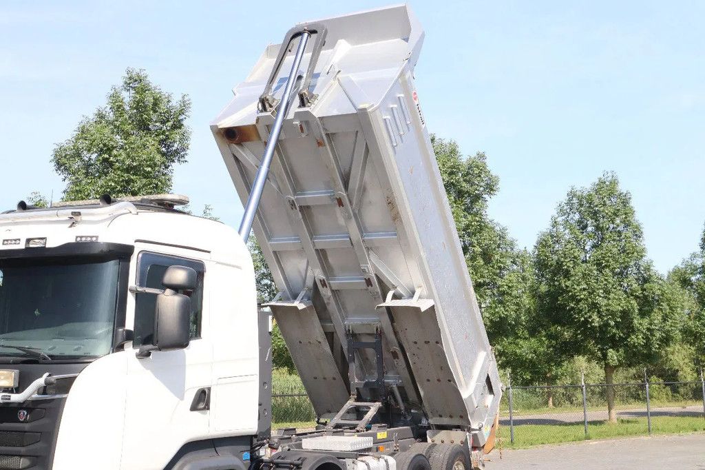 Scania R580 V8 | 8X4 | FULL STEEL | BIG AXLES | RETARDER | EURO 6