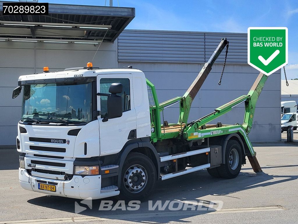 Scania P280 4X2 NL-Truck 14T Hiab Multilift 3-pedals Euro 5