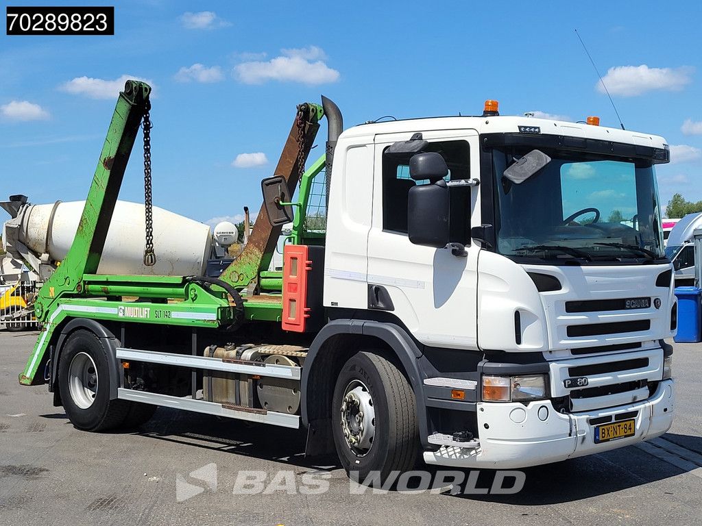 Scania P280 4X2 NL-Truck 14T Hiab Multilift 3-pedals Euro 5