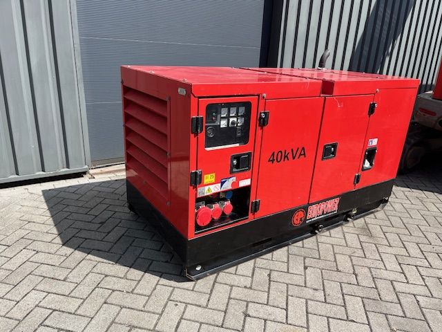 Europower / Atlas Copco 40 KVA Aggregaat.