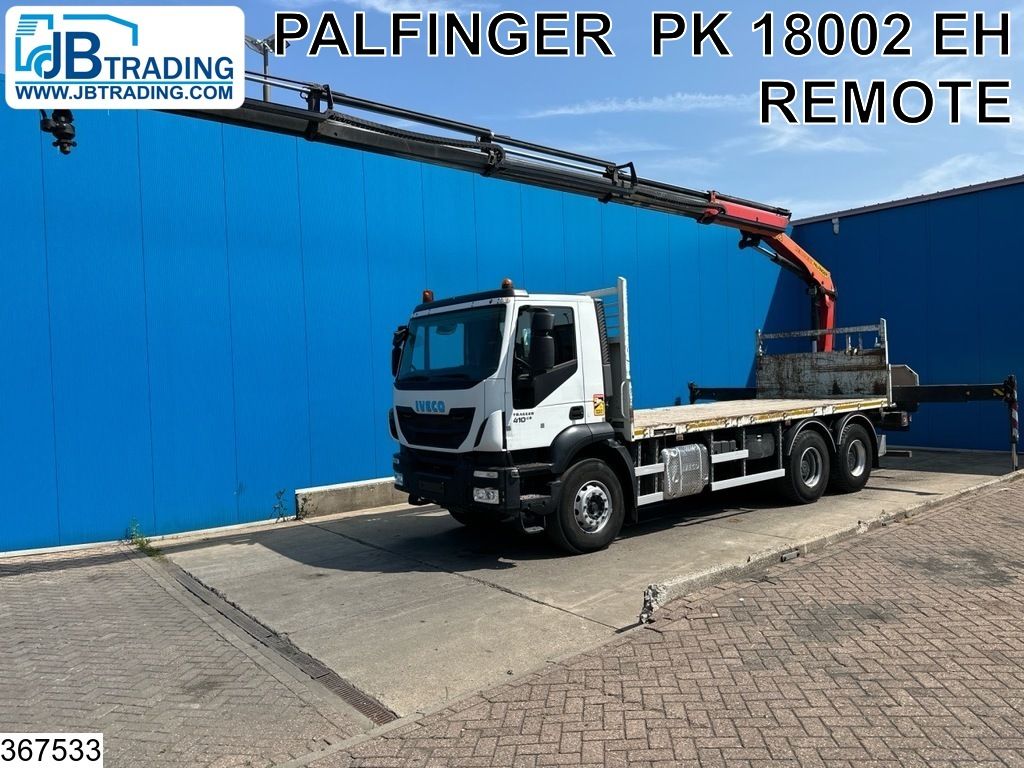 Iveco Trakker 410 6X4, EURO 6, Retarder, Palfinger