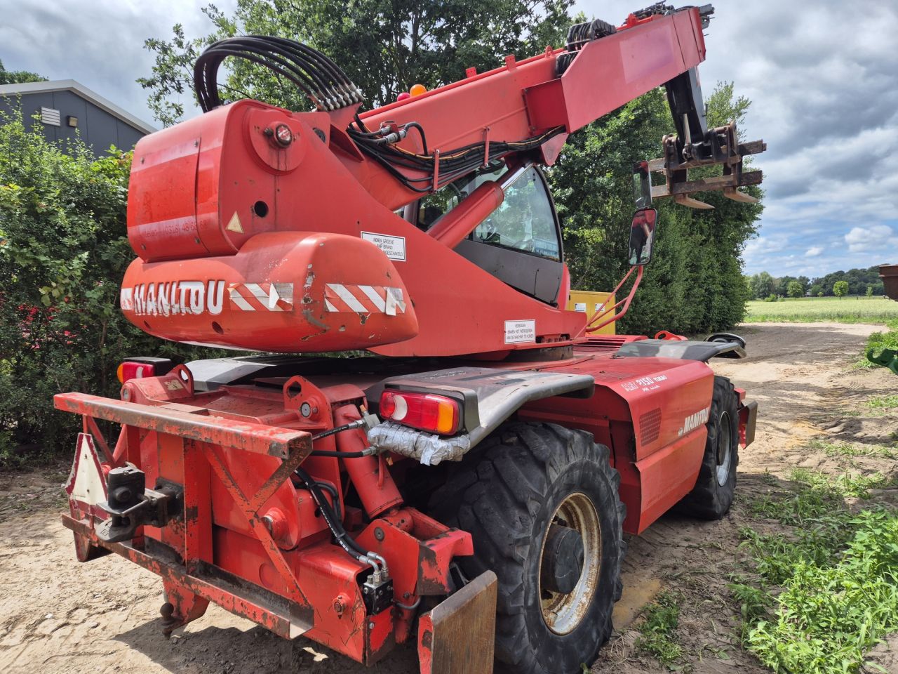 Gebruikte Manitou MRT 2150 roterende verreiker met hefhoogte 21m