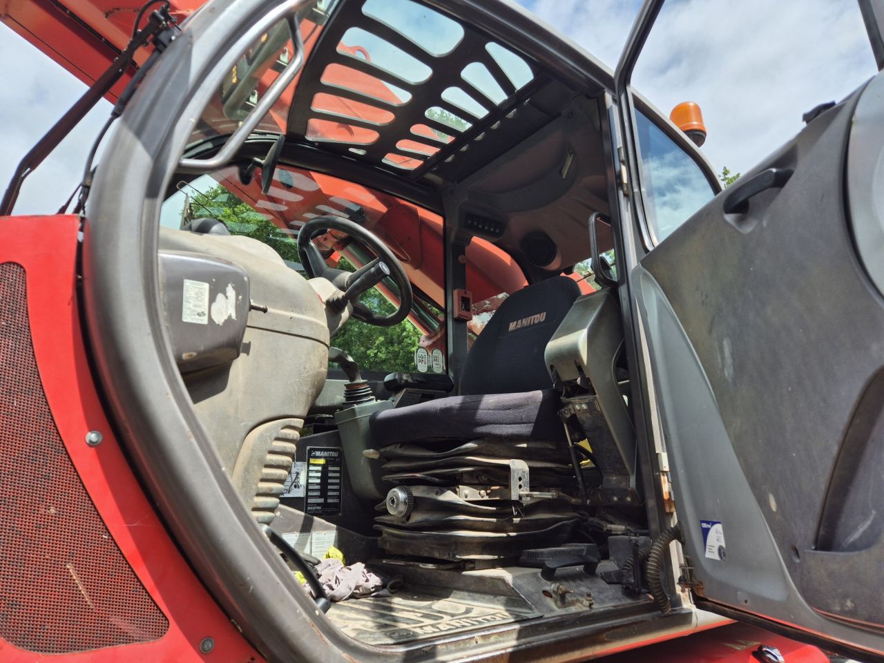 Gebruikte Manitou MRT 2150 roterende verreiker met hefhoogte 21m