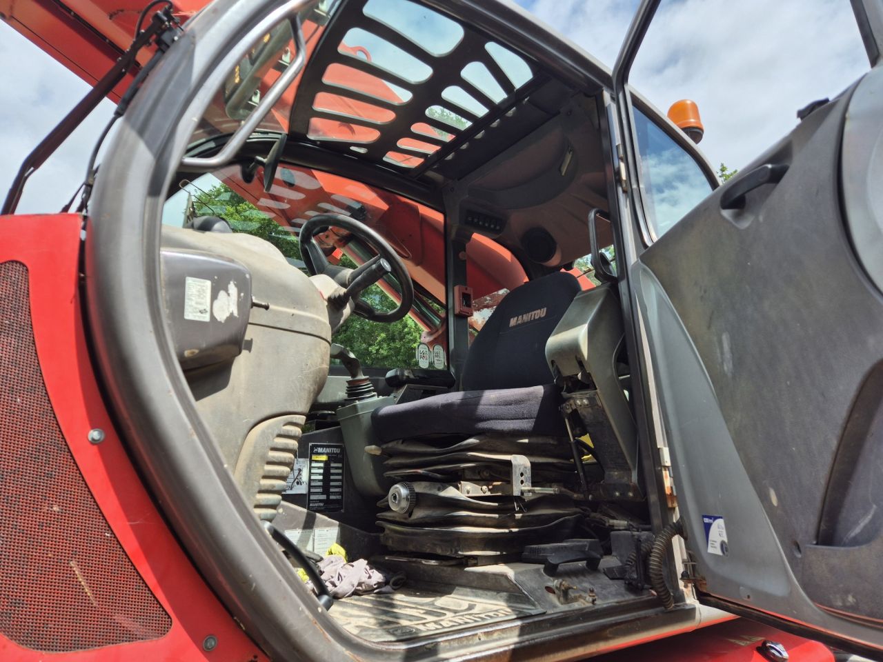Gebruikte Manitou MRT 2150 roterende verreiker met hefhoogte 21m