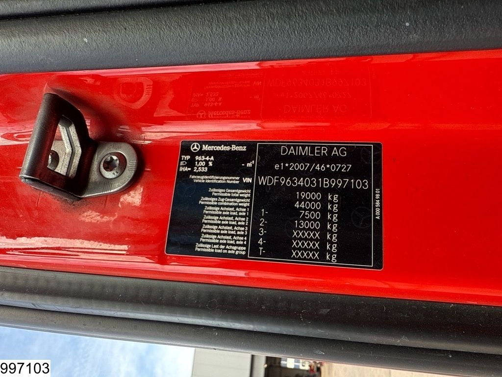 Mercedes Actros 1845 EURO 6, Standairco