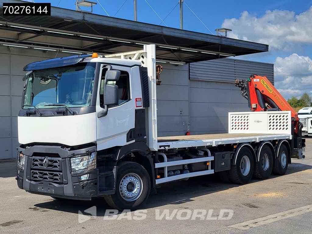 Renault C 380 8X4 Palfinger PK 23001 EH Remote Lift+Lenkachse Euro 6