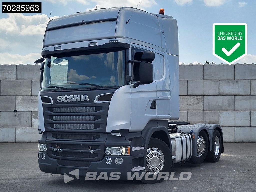 Scania R R520 6X2 2xTanks Lift+lenkasche Xenon Navi Euro 6
