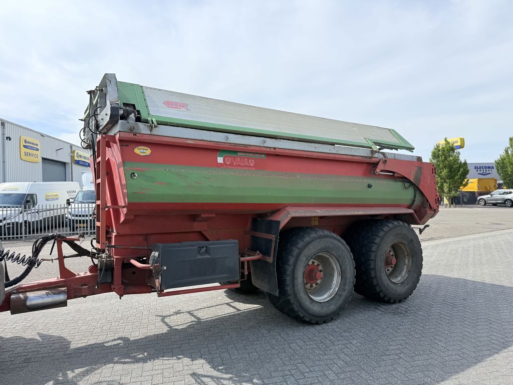 Vaia PH270 Zand kipwagen met afdek luiken