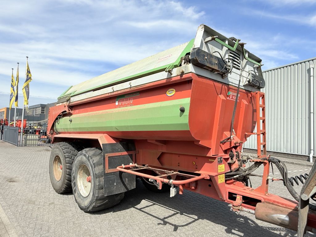 Vaia PH270 Zand kipwagen met afdek luiken
