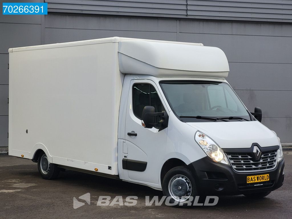 Renault Master 130PK Bakwagen Airco Cruise Meubelbak Plancher Verkoopwagen Foodtruck Paardenwagen 20m3 A/C Cruise control