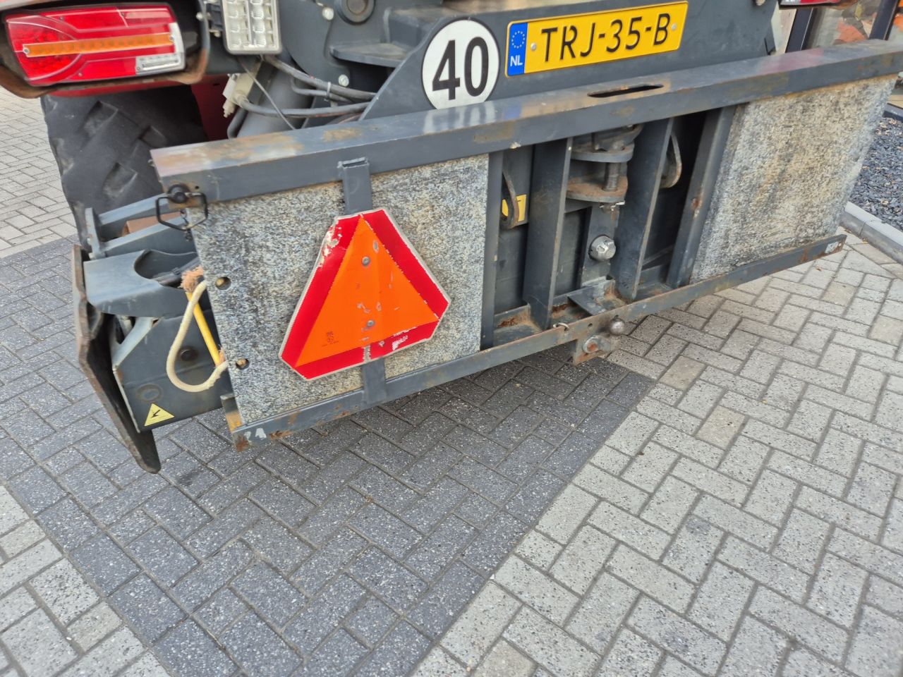 Gebruikte MAGNI RTH 6.30SH roterende verreiker hefhoogte 30 m