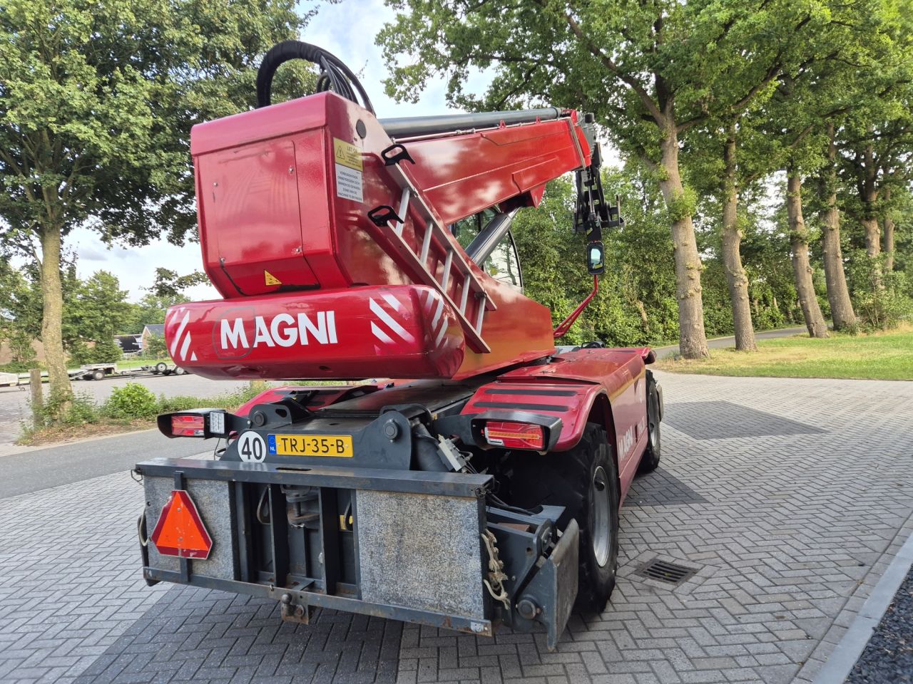 Gebruikte MAGNI RTH 6.30SH roterende verreiker hefhoogte 30 m
