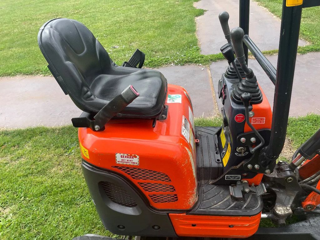 Kubota U10-3 minigraafmachine Hydr snelwissel met sloopsorteer functie