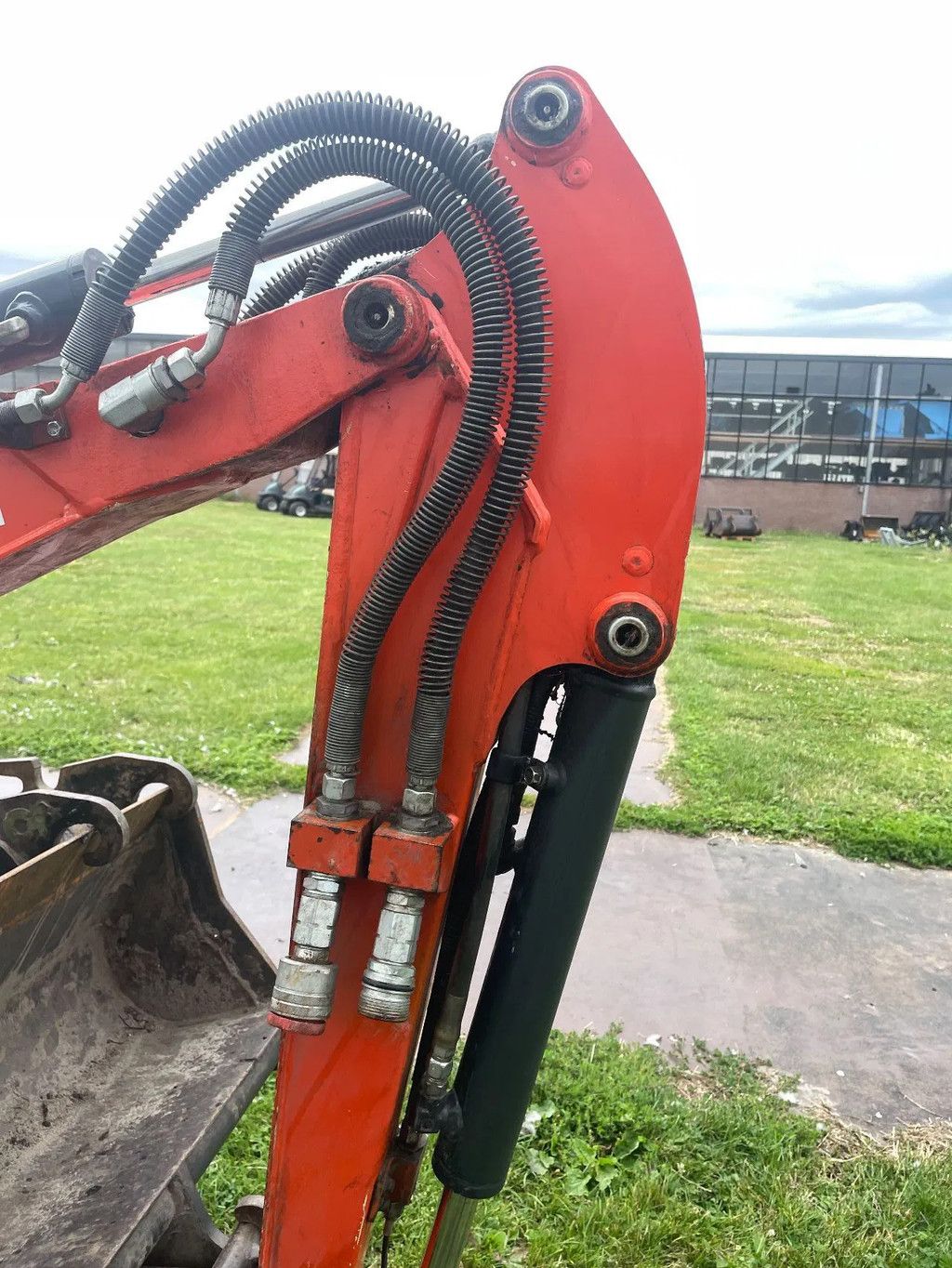 Kubota U10-3 minigraafmachine Hydr snelwissel met sloopsorteer functie