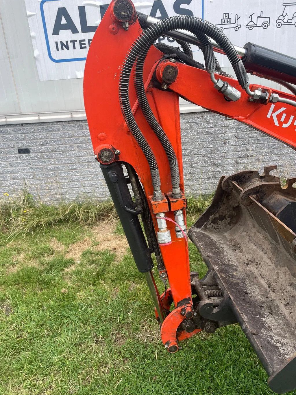Kubota U10-3 minigraafmachine Hydr snelwissel met sloopsorteer functie