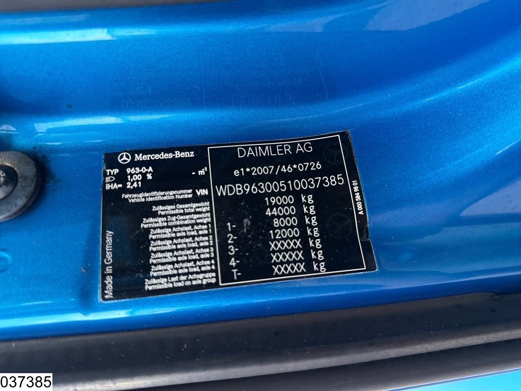 Mercedes Actros 2443 6x2, EURO 6, PTO, Standairco