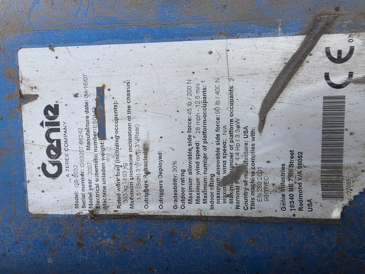 Genie GS 2032