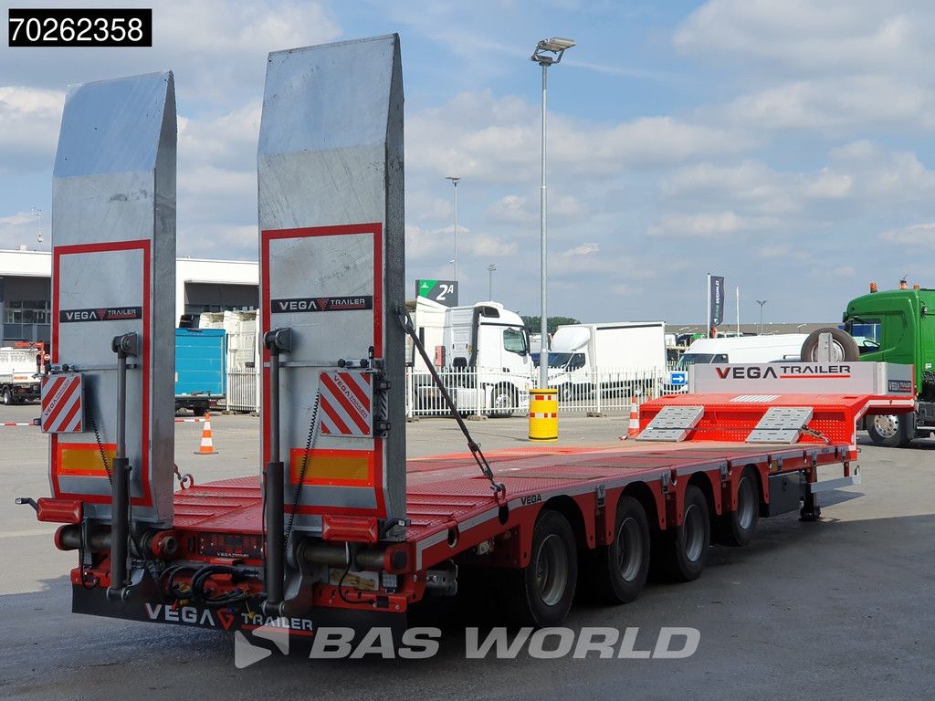 Vega STANDARD LOWBED 2 Achsen Lift + 2xLenkachse Hydraulic Ramps