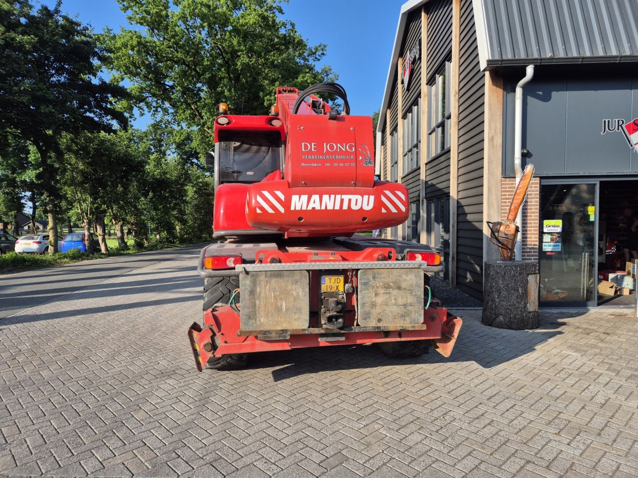 Gebruikte MANITOU MRT 2150+ privilege roterende verreiker 21 m