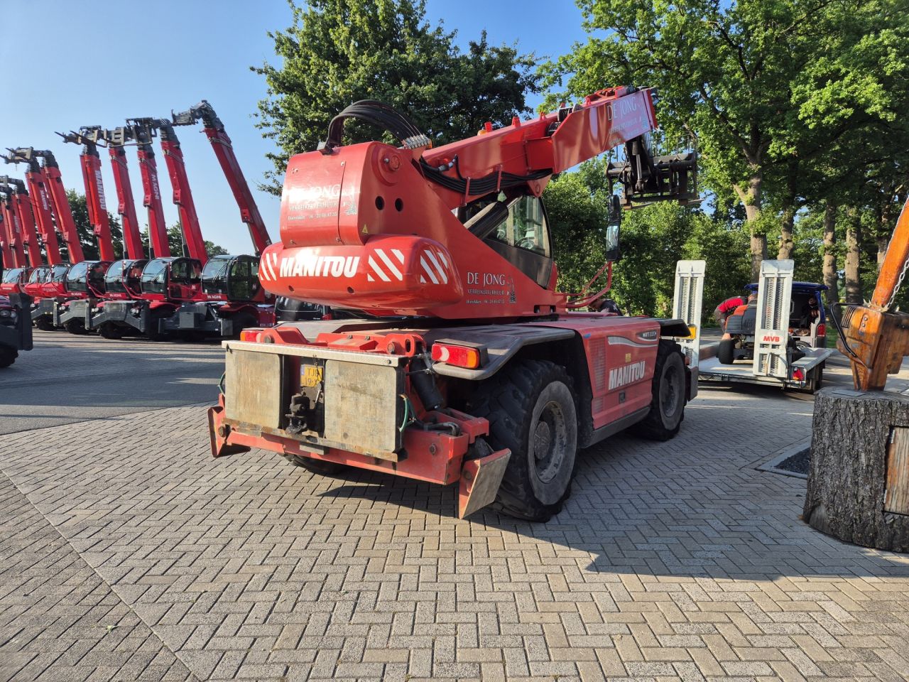 Gebruikte MANITOU MRT 2150+ privilege roterende verreiker 21 m
