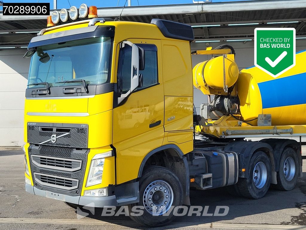 Volvo FH 420 6X4 2x Tanks PTO Hydrauliek Euro 6