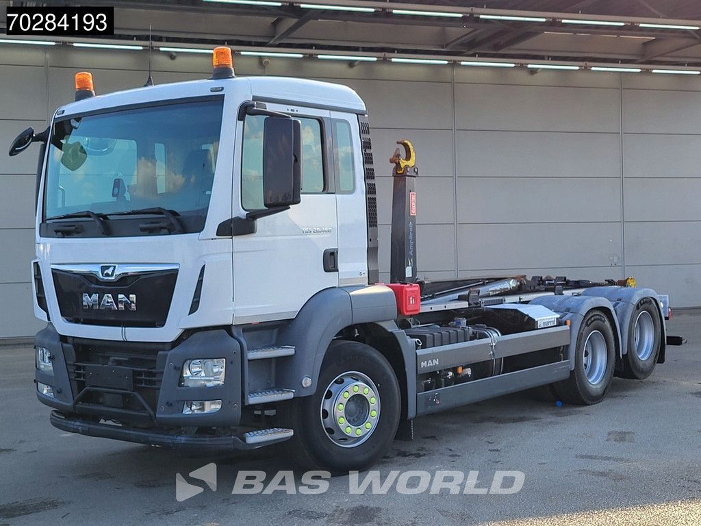 MAN TGX 28.460 6X2 MARREL AL20 S56 Hooklift Liftaxle Automatic Euro 6