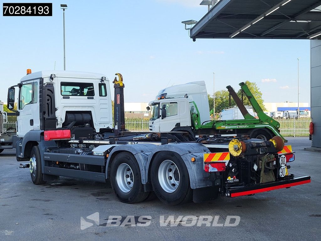 MAN TGX 28.460 6X2 MARREL AL20 S56 Hooklift Liftaxle Automatic Euro 6